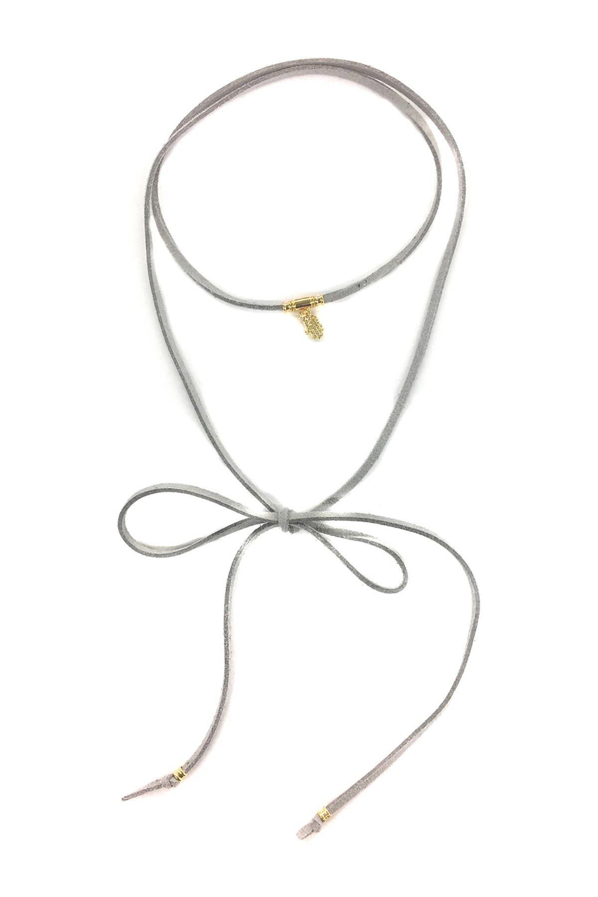 Ettika Unchained Heart Gold Tone Choker Y Necklace Ettika Unchained Heart Gold Tone Choker Y Necklace